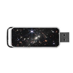 James Webb Space Telescope Deep Field Portable Usb Flash (one Side) by PodArtist