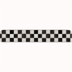 Large Black And White Watercolored Checkerboard Chess Small Bar Mats