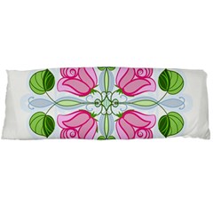 Figure Roses Flowers-ornament Body Pillow Case (dakimakura)