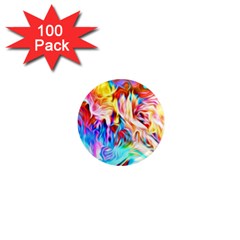 Background-drips-fluid-colorful- 1  Mini Magnets (100 Pack) 