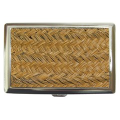 Esparto-tissue-braided-texture Cigarette Money Case