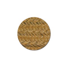 Esparto-tissue-braided-texture Golf Ball Marker (4 Pack) by Jancukart