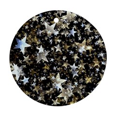 Background-star-christmas-advent Ornament (round)