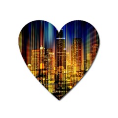 Skyline-light-rays-gloss-upgrade Heart Magnet