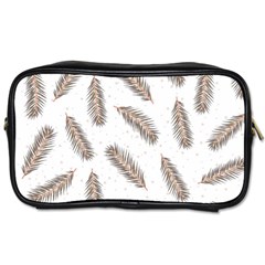 Christmas-seamless-pattern-with-gold-fir-branches Toiletries Bag (two Sides) by nate14shop