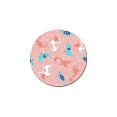 Dinosaurs-seamless-pattern-kids Golf Ball Marker by nate14shop