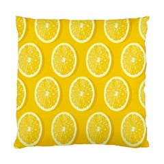 Lemon-fruits-slice-seamless-pattern Standard Cushion Case (two Sides) by nate14shop