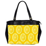 Lemon-fruits-slice-seamless-pattern Oversize Office Handbag (2 Sides) Front