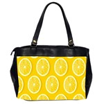 Lemon-fruits-slice-seamless-pattern Oversize Office Handbag (2 Sides) Back