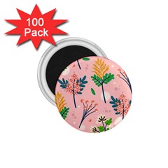 Seamless-floral-pattern 001 1 75  Magnets (100 Pack)  by nate14shop