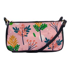 Seamless-floral-pattern 001 Shoulder Clutch Bag by nate14shop