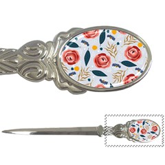 Seamless-floral-pattern Letter Opener by nate14shop