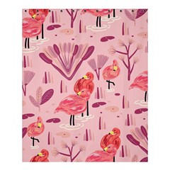 Seamless-pattern-with-flamingo Shower Curtain 60  X 72  (medium)  by nate14shop