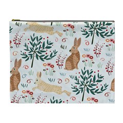 Seamless-pattern-with-rabbit Cosmetic Bag (xl) by nate14shop