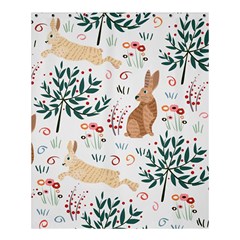 Seamless-pattern-with-rabbit Shower Curtain 60  X 72  (medium)  by nate14shop