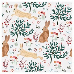 Seamless-pattern-with-rabbit Lightweight Scarf 