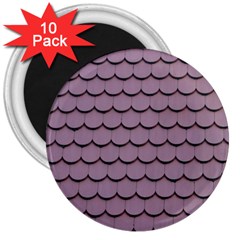 House-roof 3  Magnets (10 pack) 