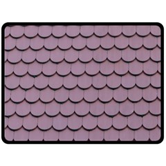 House-roof Fleece Blanket (Large) 