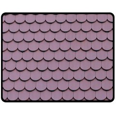 House-roof Double Sided Fleece Blanket (Medium) 