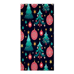 Hand-drawn-flat-christmas-pattern Shower Curtain 36  X 72  (stall)  by nate14shop