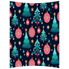 Hand-drawn-flat-christmas-pattern Back Support Cushion by nate14shop