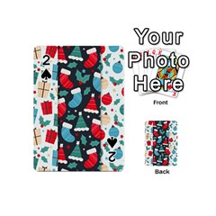 Pack-christmas-patterns Playing Cards 54 Designs (mini) by nate14shop