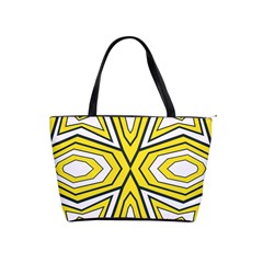 Abstract Pattern Geometric Backgrounds  Classic Shoulder Handbag by Eskimos