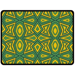 Abstract Pattern Geometric Backgrounds Double Sided Fleece Blanket (large)  by Eskimos