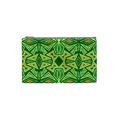 Abstract Pattern Geometric Backgrounds Cosmetic Bag (small) by Eskimos