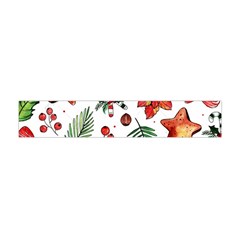 Pngtree-watercolor-christmas-pattern-background Flano Scarf (mini) by nate14shop