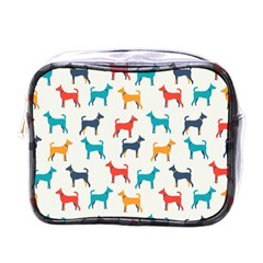 Animal-seamless-vector-pattern-of-dog-kannaa Mini Toiletries Bag (one Side) by nate14shop