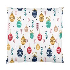 Seamless-pattern-cute-christmas-balls-shariki-igrushki-rozhd Standard Cushion Case (One Side)