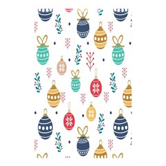 Seamless-pattern-cute-christmas-balls-shariki-igrushki-rozhd Shower Curtain 48  x 72  (Small) 