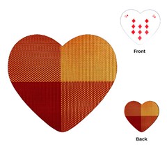 Tablecloth Playing Cards Single Design (heart) by nate14shop