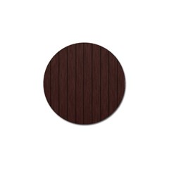 Wood Dark Brown Golf Ball Marker (10 Pack) by nate14shop