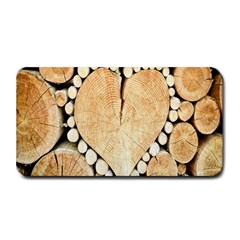 Wooden Heart Medium Bar Mats by nate14shop