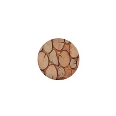 Wood-logs 1  Mini Buttons