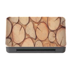 Wood-logs Memory Card Reader with CF