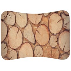 Wood-logs Velour Seat Head Rest Cushion