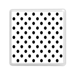 Black-and-white-polka-dot-pattern-background-free-vector Memory Card Reader (square) by nate14shop