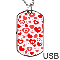 Cards-love Dog Tag Usb Flash (two Sides) by nate14shop