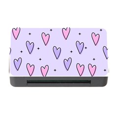 Heart-purple-pink-love Memory Card Reader With Cf by nate14shop