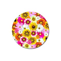 Blossoms Magnet 3  (round)