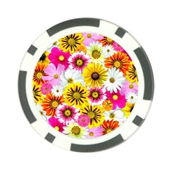 Blossoms Poker Chip Card Guard (10 Pack) by nate14shop