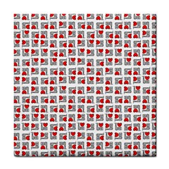 Spanish Love Phrase Motif Pattern Tile Coaster by dflcprintsclothing