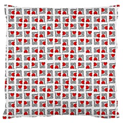 Spanish Love Phrase Motif Pattern Large Cushion Case (one Side) by dflcprintsclothing