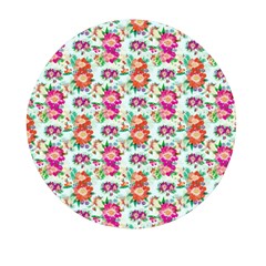 Floral Mini Round Pill Box by nate14shop