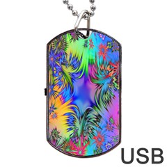 Stars Dog Tag Usb Flash (one Side) by nate14shop