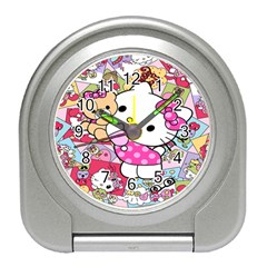 Hello-kitty-001 Travel Alarm Clock by nate14shop