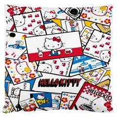 Hello-kitty-002 Large Cushion Case (two Sides) by nate14shop